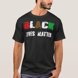 T-shirt Tableau Périodique De L'Histoire Des Noirs