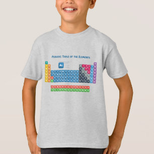 T-shirt Tableau périodique des éléments 2