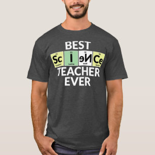 T-shirt Tableau Périodique Des Éléments - Meilleur Profess
