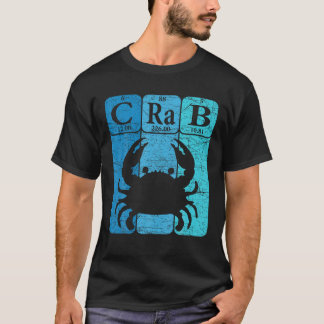 T-shirt Tableau périodique du crabe Éléments du tableau Re