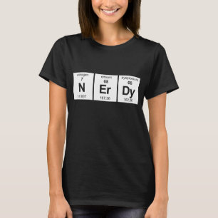 T-shirt Tableau périodique ringard