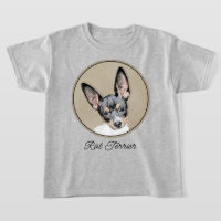 Tableau Rat Terrier - Cute Original Chien Art