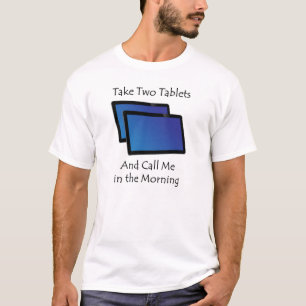 T-shirt Tablettes informatiques - Prendre deux