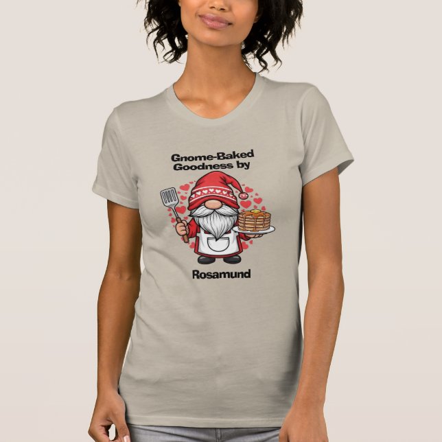 T-shirt Tablier d'impression tout-en-un (Devant)