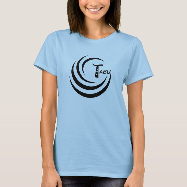 T-shirt Tabu Logo Ladies Short Sleeve Je vais vous montrer (Devant)