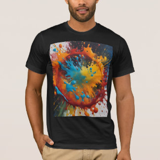 T-shirt Tache de peinture