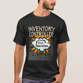 T-shirt Tâche Hero du contrôleur d'inventaire