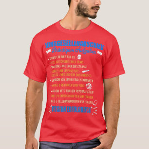 T-shirt Tâches de l'enterrement de vie de garçon des homme