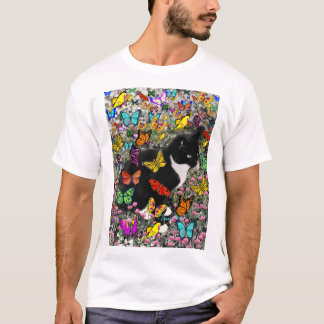 T-shirt Taches de rousseur dans les papillons - smoking