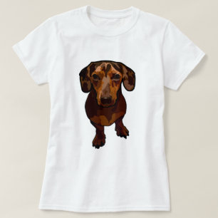 T-shirt Tachetez le teckel Artsy