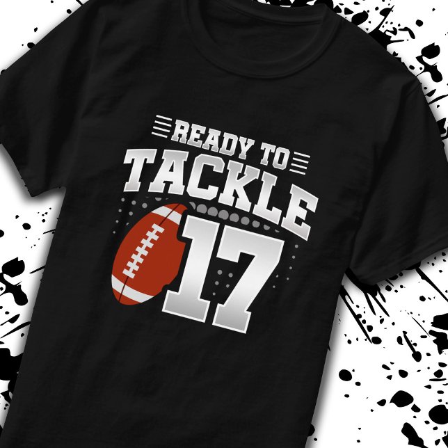 T-shirt Tackle 17e anniversaire 17 ans Couples (Créateur téléchargé)