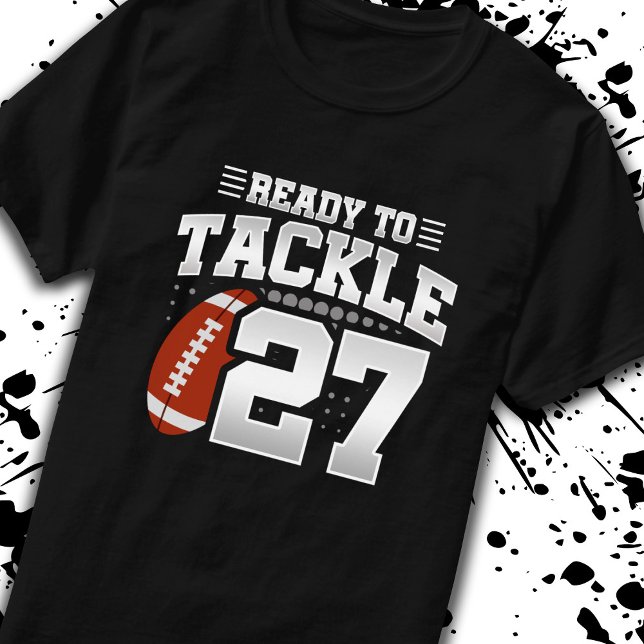 T-shirt Tackle 27e anniversaire 27 ans Couples Anniversair (Créateur téléchargé)