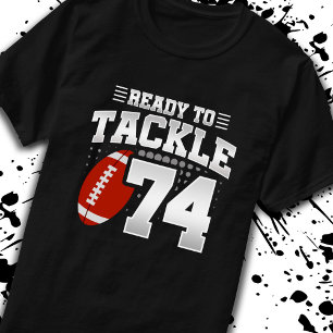 T-shirt Tackle 74e anniversaire de 74 ans Couples