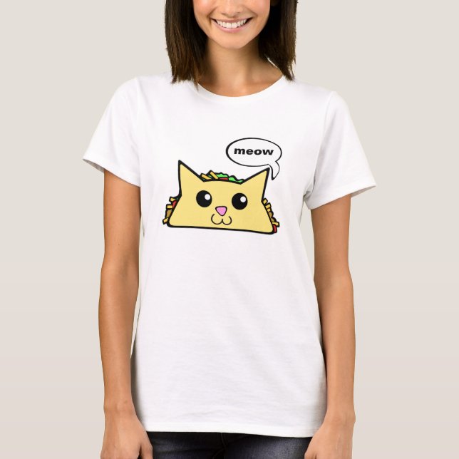 T-shirt Taco Cat (Devant)