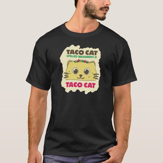 T-shirt Taco Cat (Devant)