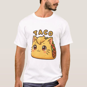 T-shirt Taco Cat Design pour Taco Tuesday et Cinco de Mayo