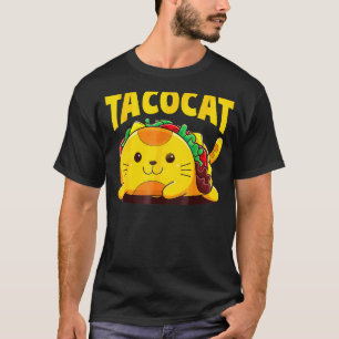 T-shirt Taco Chat Cuisine mexicaine Hommes Femme Enfants J