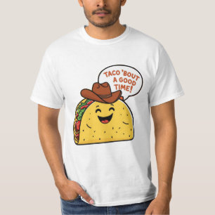 T-shirt Taco Cowboy pour hommes