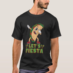 T-shirt Taco Dabbing Cinco de Mayo Mexicain Chapeau Méxica