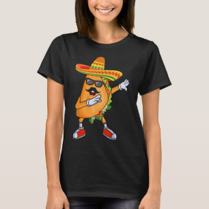 T-shirt Taco Dabbing Drôle Cinco De Mayo Fête Mexicaine