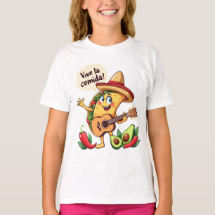 T-shirt Taco Fiesta mit Gitarre und hispanischem Flair