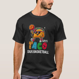 T-shirt Taco Jouant Au Basket Nourriture Mexicaine Cinco D
