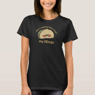 T-shirt Taco love I mexicaine nourriture nacho pour le mex