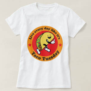 T-shirt Taco mardi chaque jour