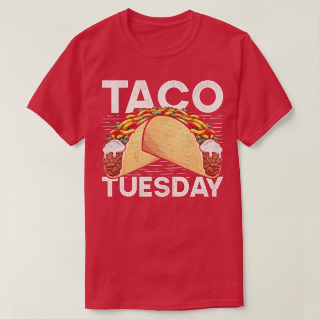 T-shirt Taco mardi Tacos (Design devant)
