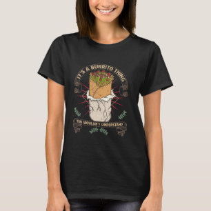 T-shirt Taco mexicain manger burrito cuisine souvenir