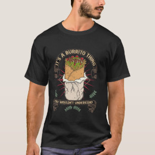 T-shirt Taco mexicain manger burrito cuisine souvenir