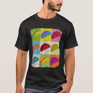 T-shirt Taco Pop Taco Foody Alimentation Mexicaine Taco