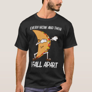 T-shirt Taco Pour Hommes Femmes Mexicaine Street Food Plat