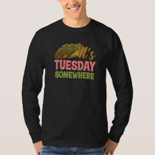 T-shirt Taco Taco Twosday  Nourriture Mexicaine Vêtements 