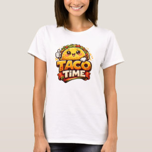 T-shirt Taco Time - Fiesta Fiasco - Foodie Fiends