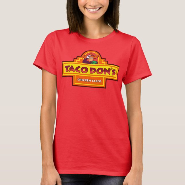 T-shirt TACO Trump toujours chickens dehors Tacos Don's Ch (Devant)