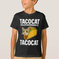 Tacocat épelé à l'envers Drôle Drôle Cadeaux Chat