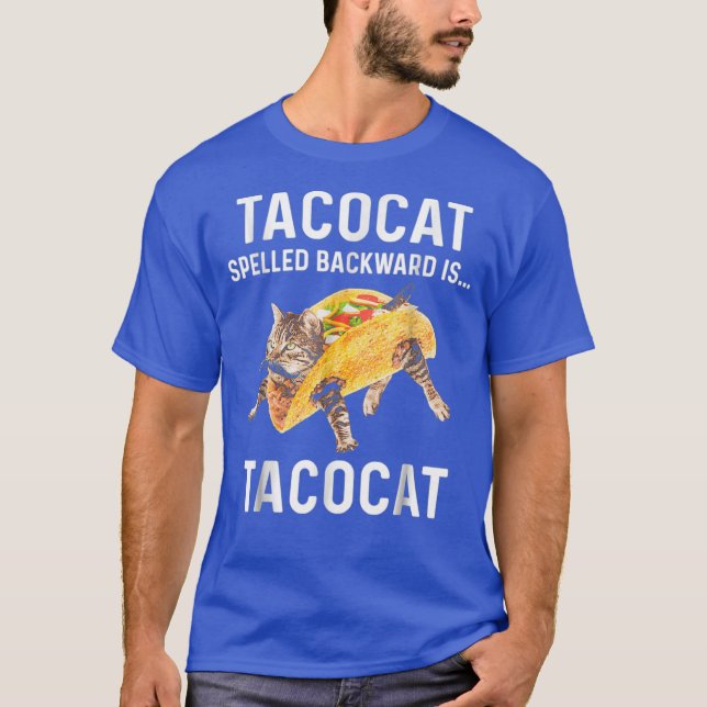 T-shirt Tacocat épelé vers l'arrière est Tacocat - Love Ch (Devant)