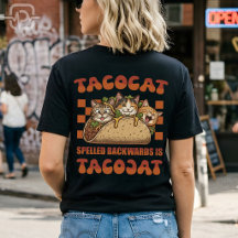 Tacocat palindrome drôle rétro Cinco De Mayo