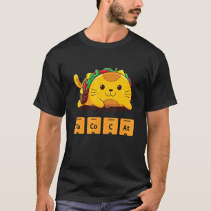 T-shirt TacoCat Taco & Cat Tableau Périodique des Éléments