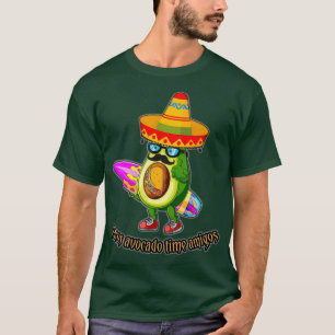 T-shirt Tacos avocado heure amigos été soleil ski
