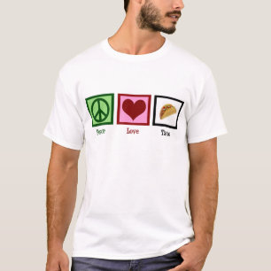 T-shirt Tacos d'amour de paix