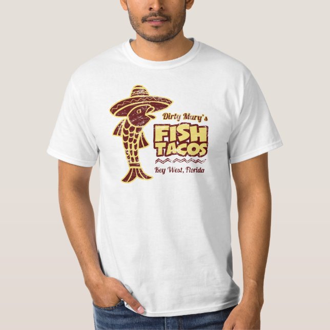 T-shirt Tacos de poissons (Devant)