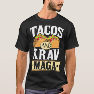 T-shirt Tacos Et Le Mixed martial art Israélien D'Autodéfe