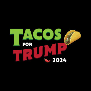 T-shirt Tacos pour Trump 2024 TEE OFFICIEL
