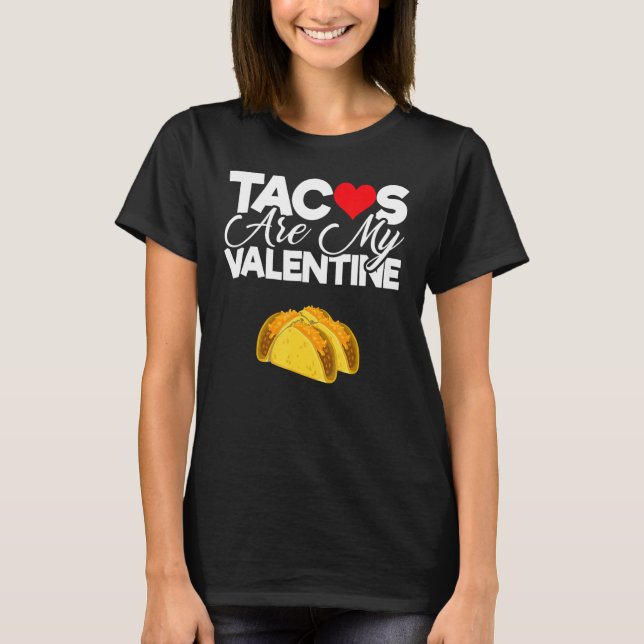 T-shirt Tacos sont mes Valentin Valentines Jour Garçons En (Devant)
