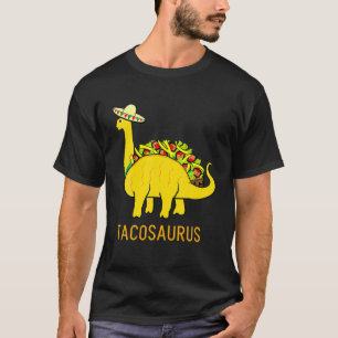 T-shirt Tacosaurus Cinco De Mayo Drôle Taco Dinosaure Cade