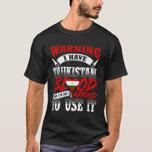 T-shirt Tadjikistan Les racines tadjiks Patrimoine Fière d
