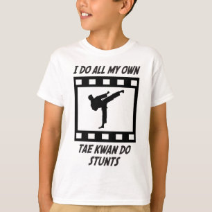 T-shirt Tae Kwan font des cascades