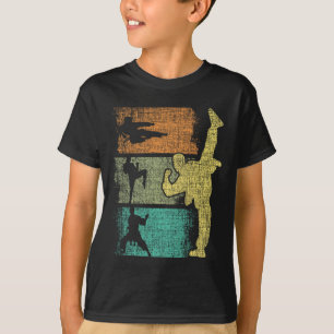 T-shirt Taekwondo Coréen Mixte Arts Martiaux Karaté Mixed 
